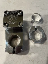 Knight Bike Co Mirror Polished Stem And Seat Post Clamp