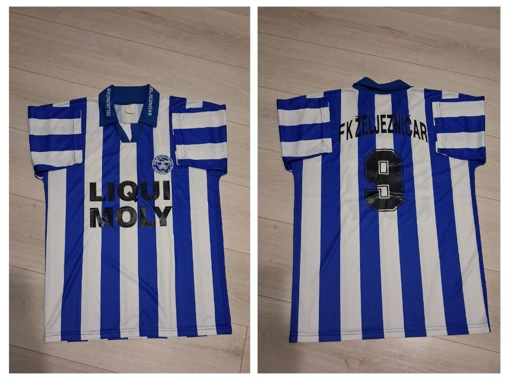 FK Željezničar (2000) #9 - vintage - retro - Soccer / Football jersey