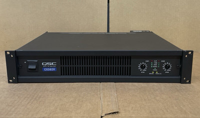 QSC CX302V 2 Channel 70V Professional Power Amplifier 300WPC *READ*