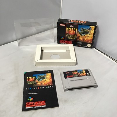 SNES SUPER NINTENDO - DESERT STRIKE RETURN TO THE GULF Komplett