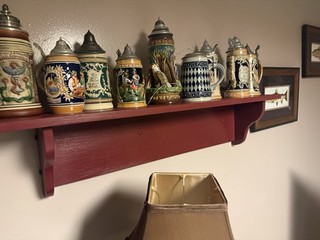 German beer steins lidded 20 Great Condition