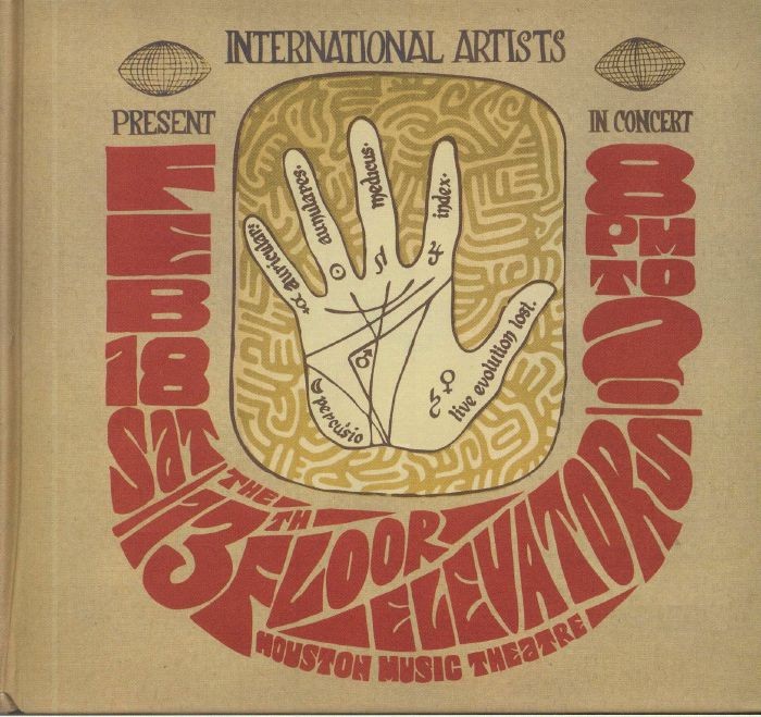 13TH FLOOR ELEVATORS, The - Live Evolution Lost - 2xCD in hard-back book sleeve