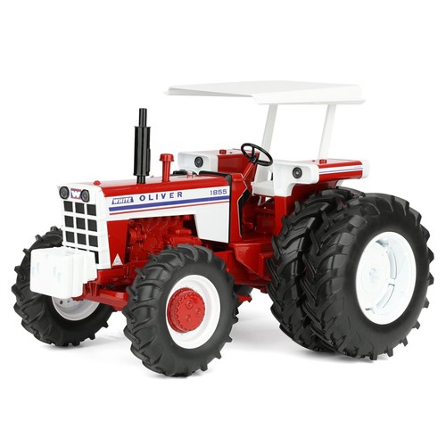 Spec Cast 1/16 White Oliver 1855 Tractor with Canopy ROPS & Rear Duals SCT987