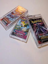 Acrylic Magnetic Booster Pack Protective Display Case Pokemon Magic Yugioh