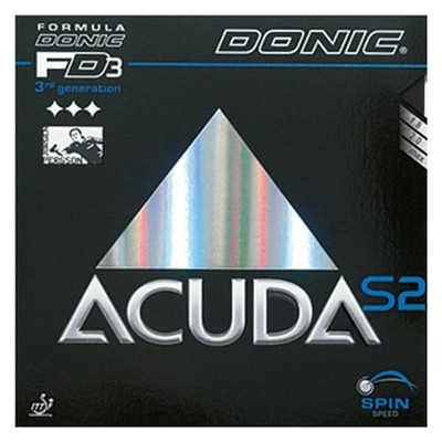 DONIC Acuda S2 Table Tennis Rubber Black 2.8mm AL049