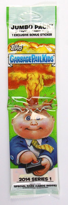 Garbage Pail Kids 2014 Series 1 Jumbo Value Pack - 21 Stickers + Bonus Card