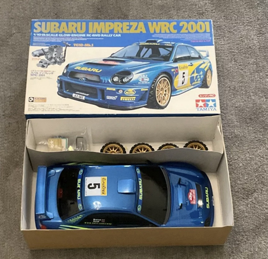 Tamiya 44034 TG10 Mk.1 Subaru Impreza WRC 2001 NEW Built