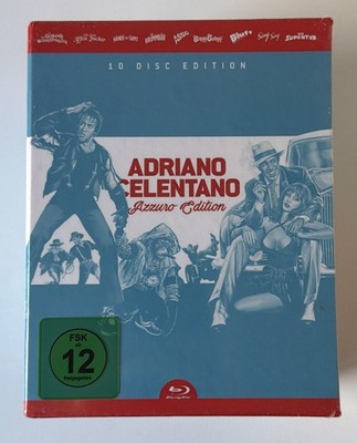 Adriano Celentano - Azzurro Edition   10 Discs Blu-ray   Neu & Ovp