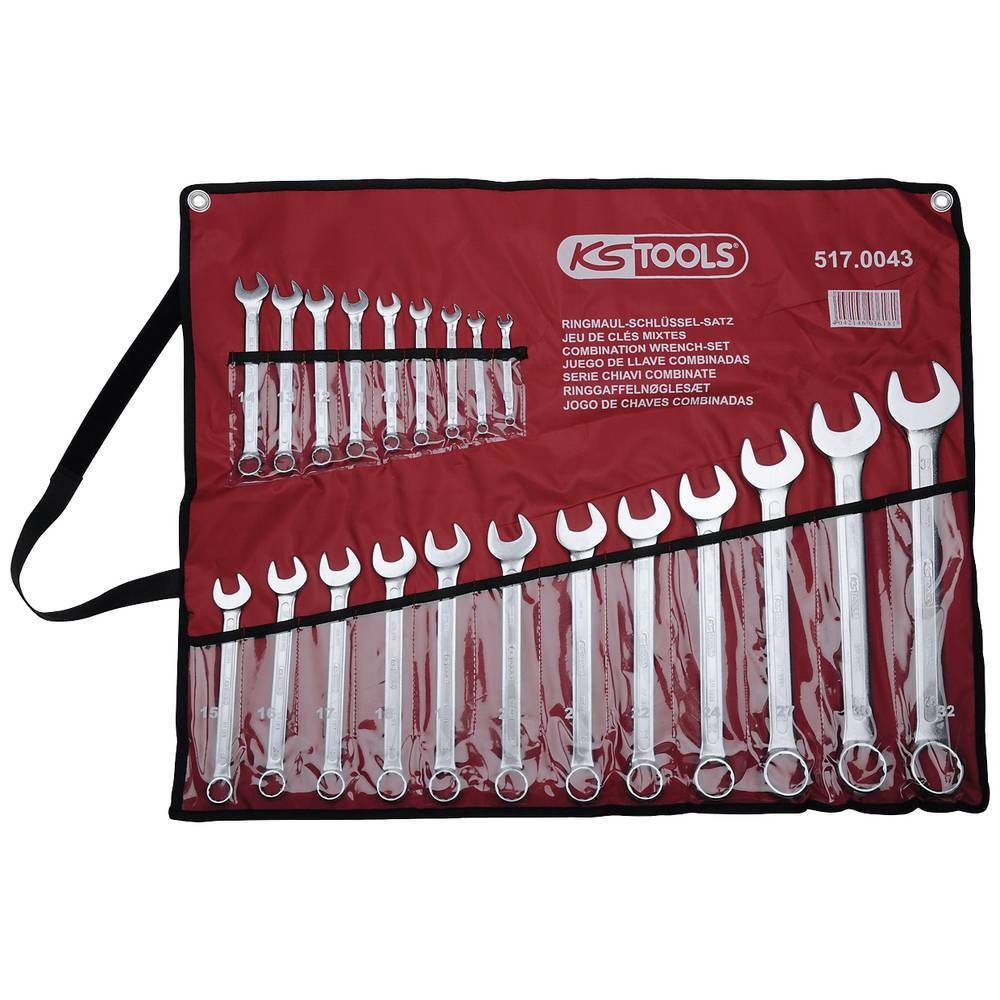 KS Tools 517.0043 KS TOOLS Kit chiavi combinate 21 parti 32 mm