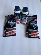 Barbasol Original Thick & Rich Shaving Cream 5.Oz (Pack of 2 With 8 Razors )