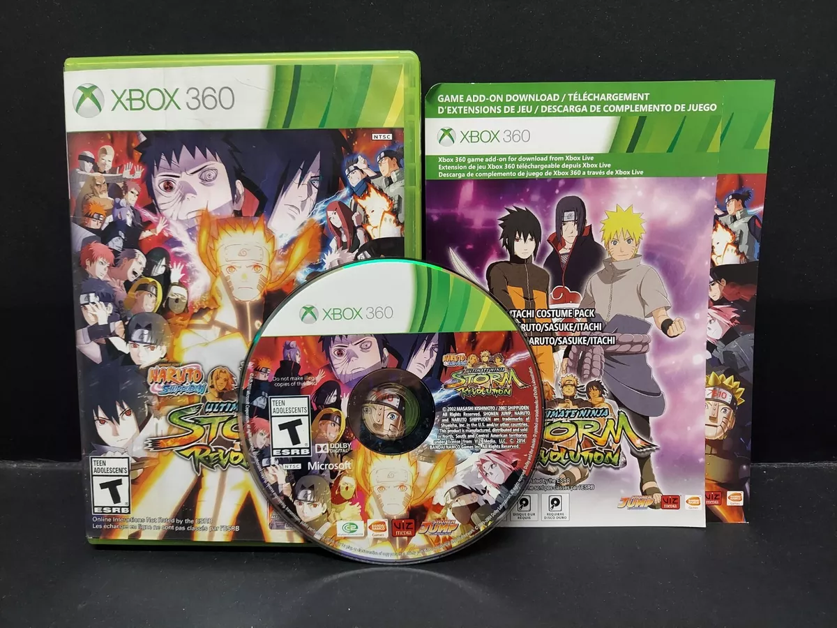 Jogo Naruto Shippuden Ultim Ninja Storm Revolution - Xbox360