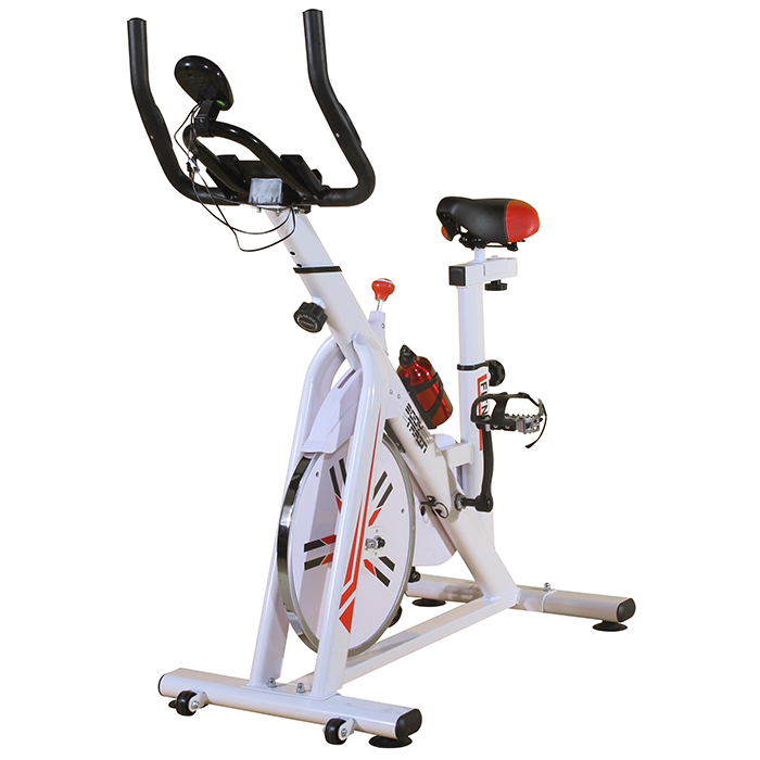 BodyTrain Racing Studio Style Exercise Bike White UK UK
