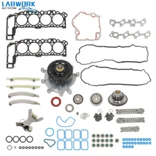 For Dodge Ram 1500 2002-2004 Head Gasket Set Timing Chain Water Pump TCS46022