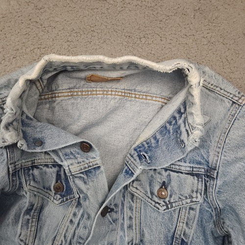 Vtg Levis Trucker Jacket Mens 40r 70506 0216 Type 3 Made in USA Denim Coat by Levi's, $38.25 - Photo 11