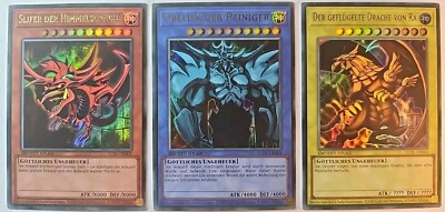 YU-GI-OH! OBELISK, SLIFER, Ra God Card Set TN19 - PSA 9 EUR 138,56 - Foto 7