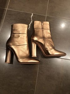 gold bootie
