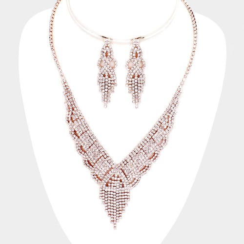 STUNNING CLEAR CRYSTAL \u0026 ROSE GOLD 