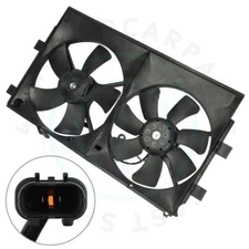 Radiator Condenser Cooling Fan Assembly For 2008-2017 Mitsubishi Lancer 2.0L L4