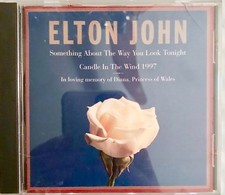 Elton John Candle In The Wind 1997 Tribute to Diana Princess Of Wales CD Single