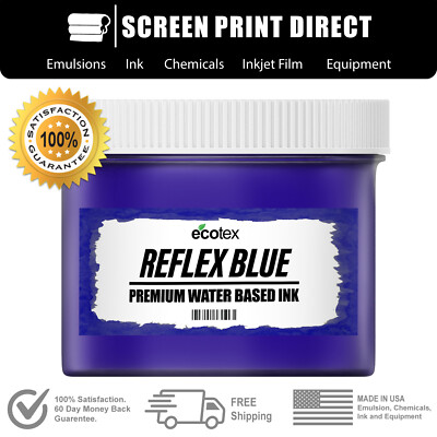 Ecotex  Water Based Ink For Screen Printing  - 17 Color / All Sizes