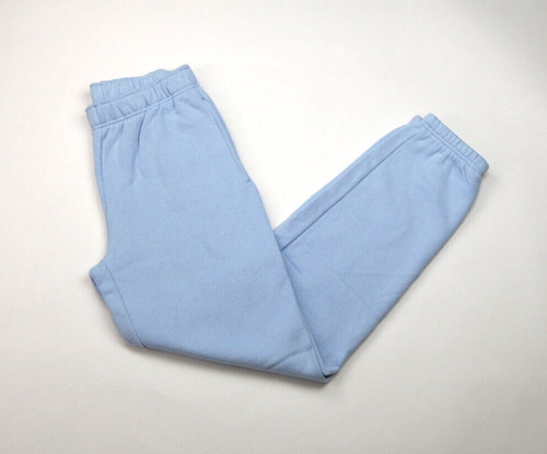 ARITZIA TNA PASTEL BLUE COZY FLEECE MID-RISE BOYFRIEND BASIC SWEATPANT 30" Sz M