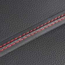 Striscia adesiva decorazione cruscotto auto pelle PU rossa 2M modanature accessori