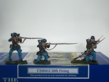 COLLECTORS SHOWCASE CS00412 20TH MASSACHUSETTS REGIMENT FIRING + RELOADING SET