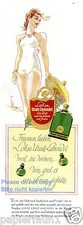 Parfum Lohse Uralt Lavendel Reklame von 1941 Badeanzug Sommer Segelboot Werbung