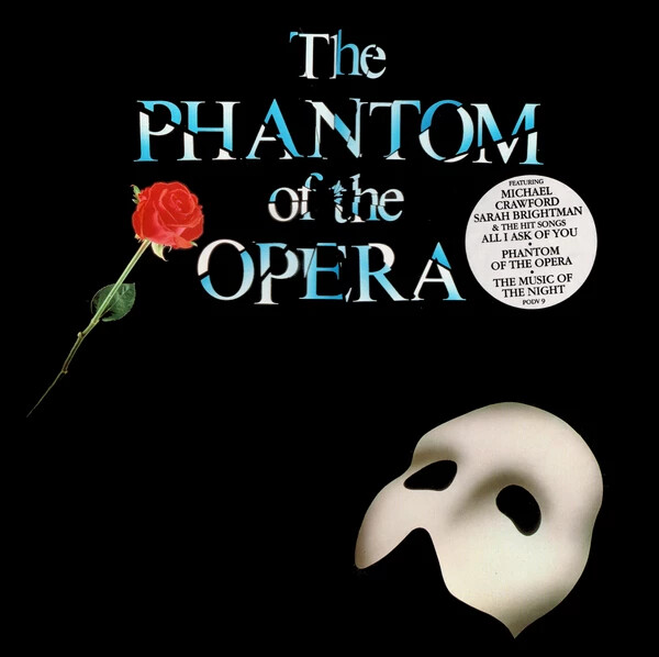 K*O様 90s THE PHANTOM OF THE OPERA ミュージカル Phantom of The Opera Cast by Andrew Lloyd Webber (1990, Double LP