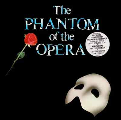 Andrew Lloyd Webber   Phantom Of The Opera (1987) Polydor   PODV9 original UK