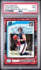 2024  Donruss - Rated Rookie Caleb Williams #327 Optic Preview Red Wave PSA 9