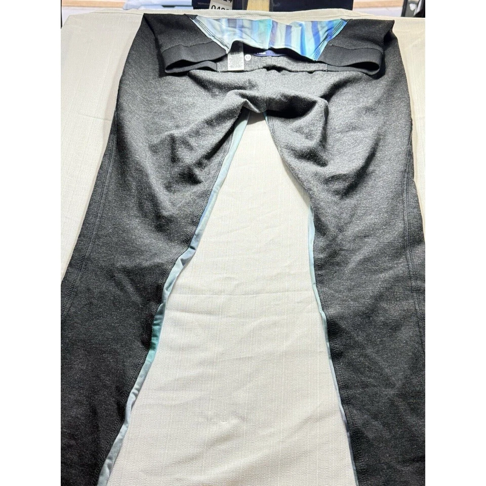  TAHARI SPORT Trina Leggings Blue/Black Womens SIZE Small - Image 2 of 4