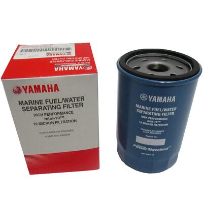 Yamaha Mini 10 Micron Fuel Water Separator Filter for Outboards 115hp EFI