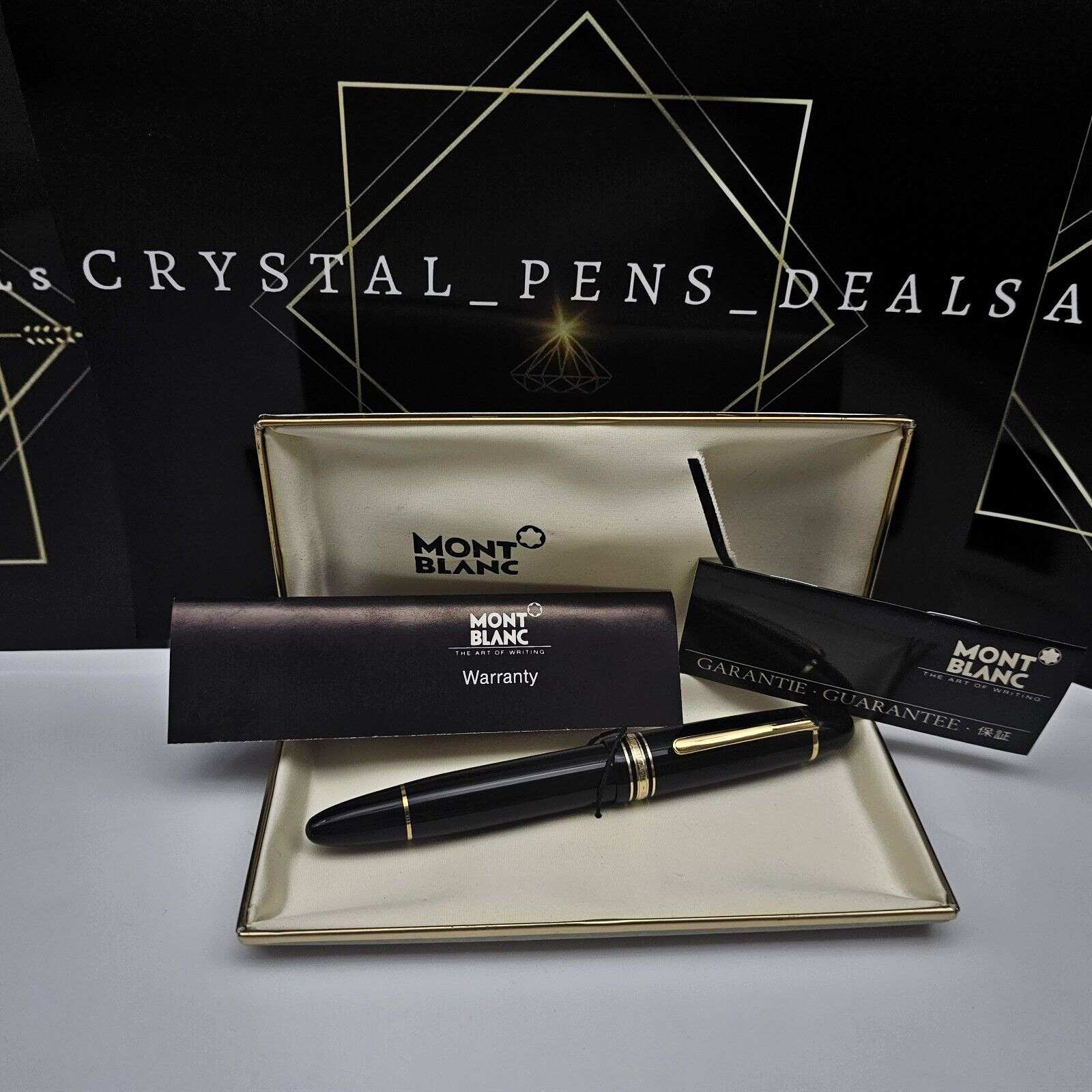 MONTBLANC Meisterstuck 149 Diplomat 14K OM Nib Fountain Pen