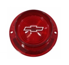 USA-Made! 1963 Chevy Impala Tail Light Lens w/ Bowtie NEW Trim Parts!