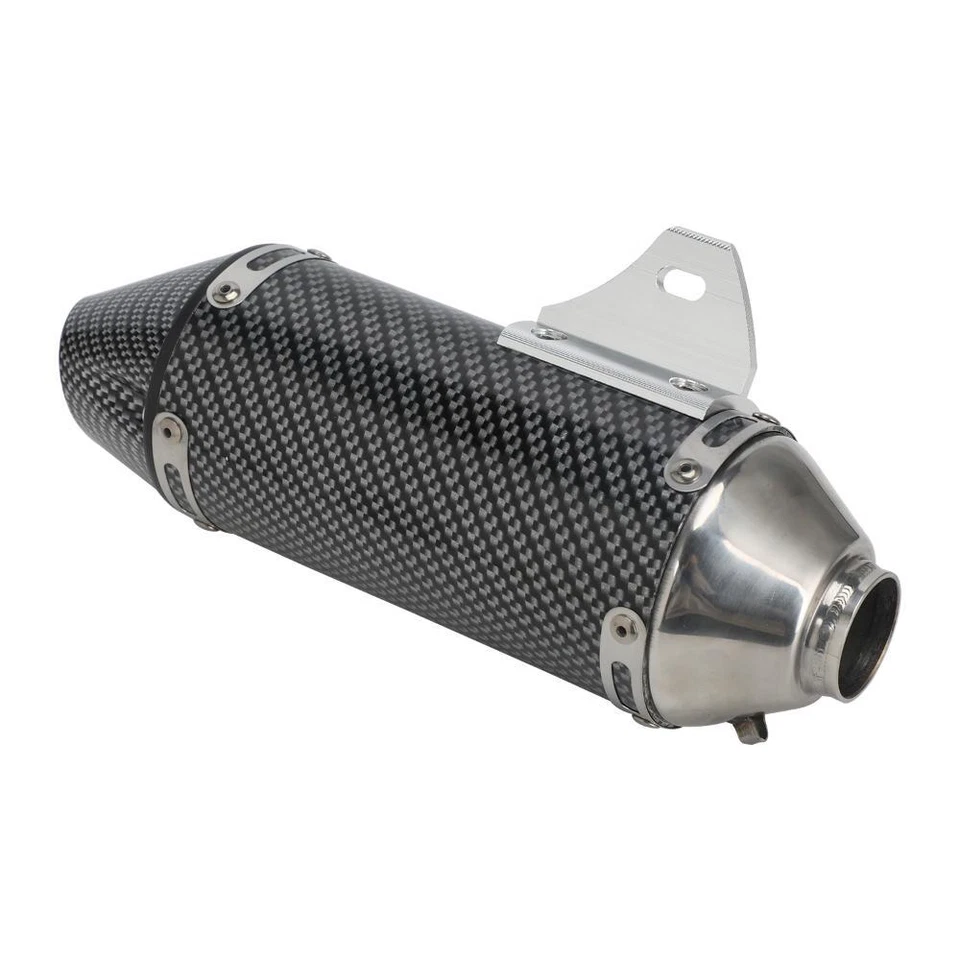 Full Muffler Exhaust Pipe System for Kawasaki KLX110 KLX110L 2012-2024 Dirt Bike — 第 4/4 张图片