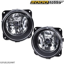 Bumper Fog Lights Lamps Clear Wbulbs Fit For 03-04 Ford Cobra2002-2004 Focus U