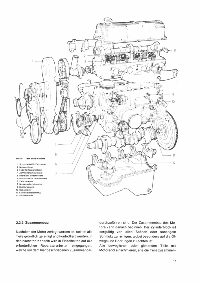 Thumbnail - Ford Transit 1.6 / 2.0 L (78>) Reparaturanleitung Bucheli 733