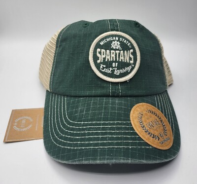 Michigan State MSU Top of the World Vintage Collection Snapback Hat NEW 'SAMPLE'