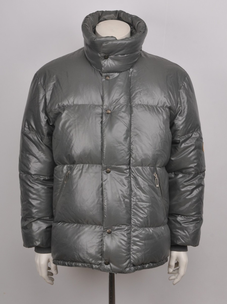 Anoralp vintage down glossy jacket made in France L GRAY | eBay 