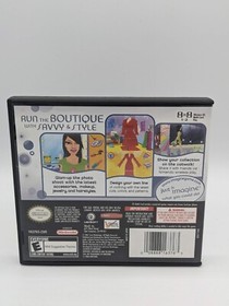Nintendo DS Imagine Fashion Designer - Complete in Box w/ Manual