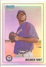 2010 Bowman Chrome Prospects *Refractor* #BCP87 Wilmer Font - Serial #/777
