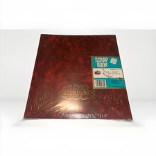 Vintage 1980's KMART Scrapbook With Extension Posts Made In Hong Kong Album NEW