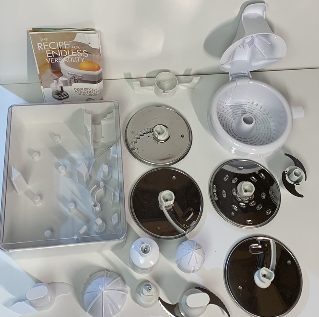 KitchenAid Kfp740 Food Processor Disc Blades Slicing Grating Shredding