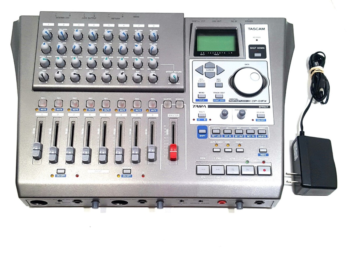 Tascam DP-01FX Digital Multi Track Recorder With Charger