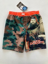 Boys Duck Dynasty Swim Trunks size 4/5 new