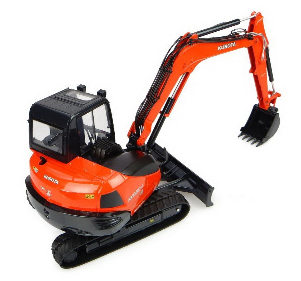 非売品　クボタ　KUBOTA　KX121-3　１/24　ミニカー　 ショベルカー Kubota Mini Excavator KX080-3 Miniature NEW | eBay