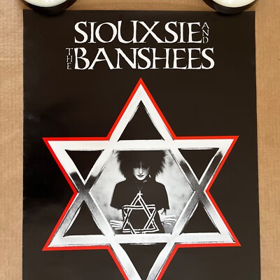 Original Vintage 1980 80s Rock Music Group Siouxsie And The