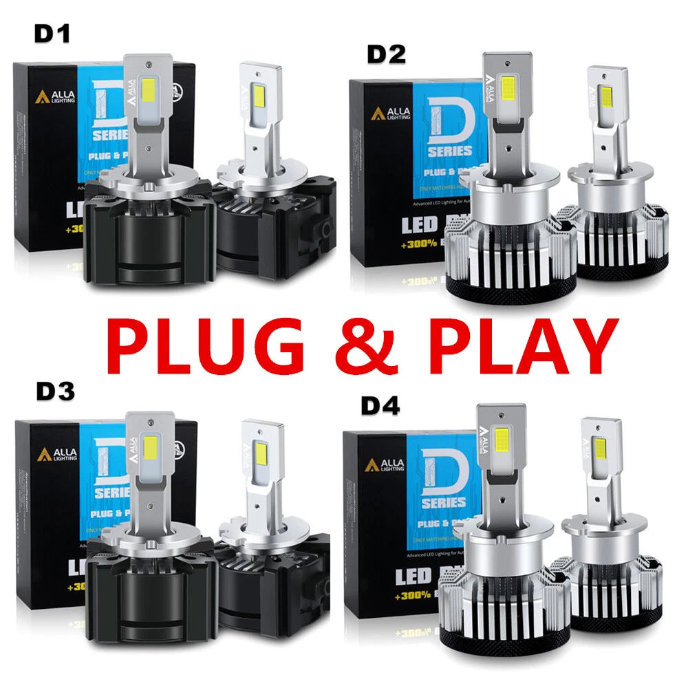 1 Ampoule LED D1S, Conversion de Xenon HID à LED