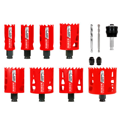 Diablo DHS13SPLCT Carbide Hole Saw Plumbers Kit SnapLock Plus
